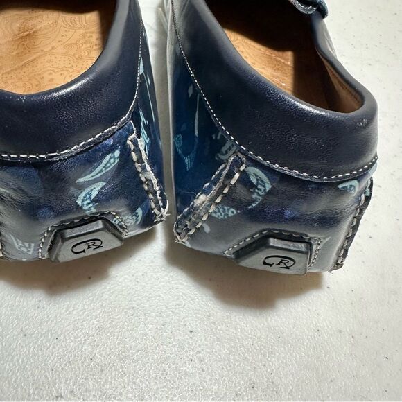Robert Graham‎ Realist RG5420S Navy Slip-On Moccasin Loafers Size 8.5 - Picture 14 of 16